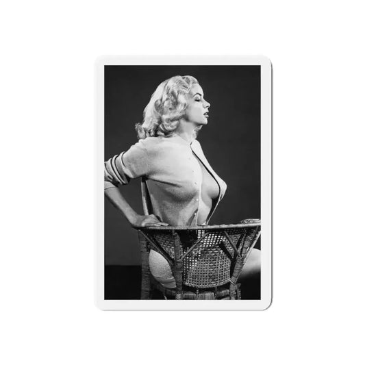 Eve Meyer #34 (Vintage Female Icon) Refrigerator Magnet 6 Inch Die-Cut - The Sticker Space