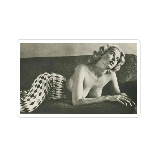 Eve Meyer #44 (Vintage Female Icon) STICKER Vinyl Kiss-Cut Decal 2 Inch White - The Sticker Space