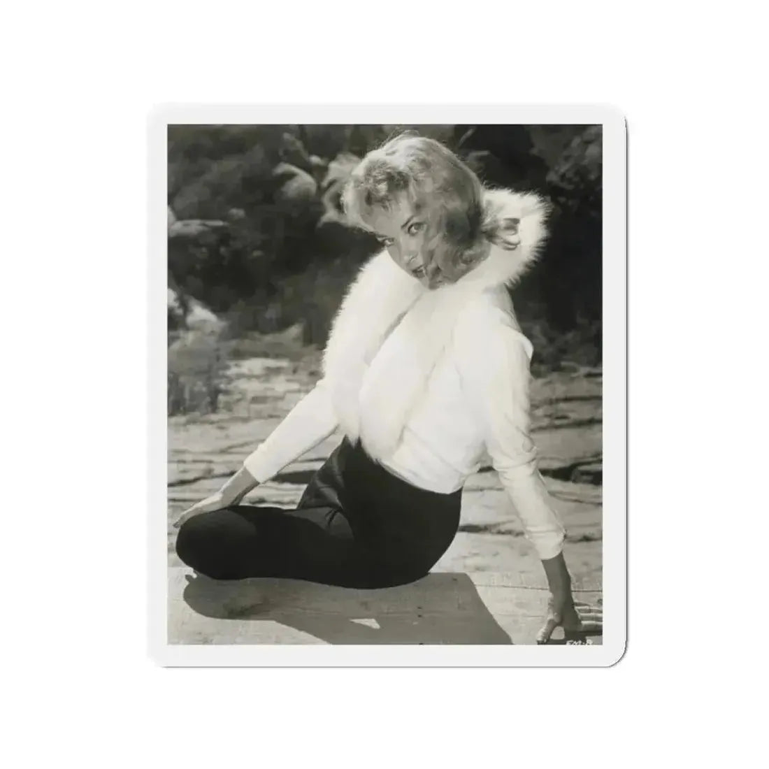 Eve Meyer #45 (Vintage Female Icon) Refrigerator Magnet 2 Inch Die-Cut - The Sticker Space