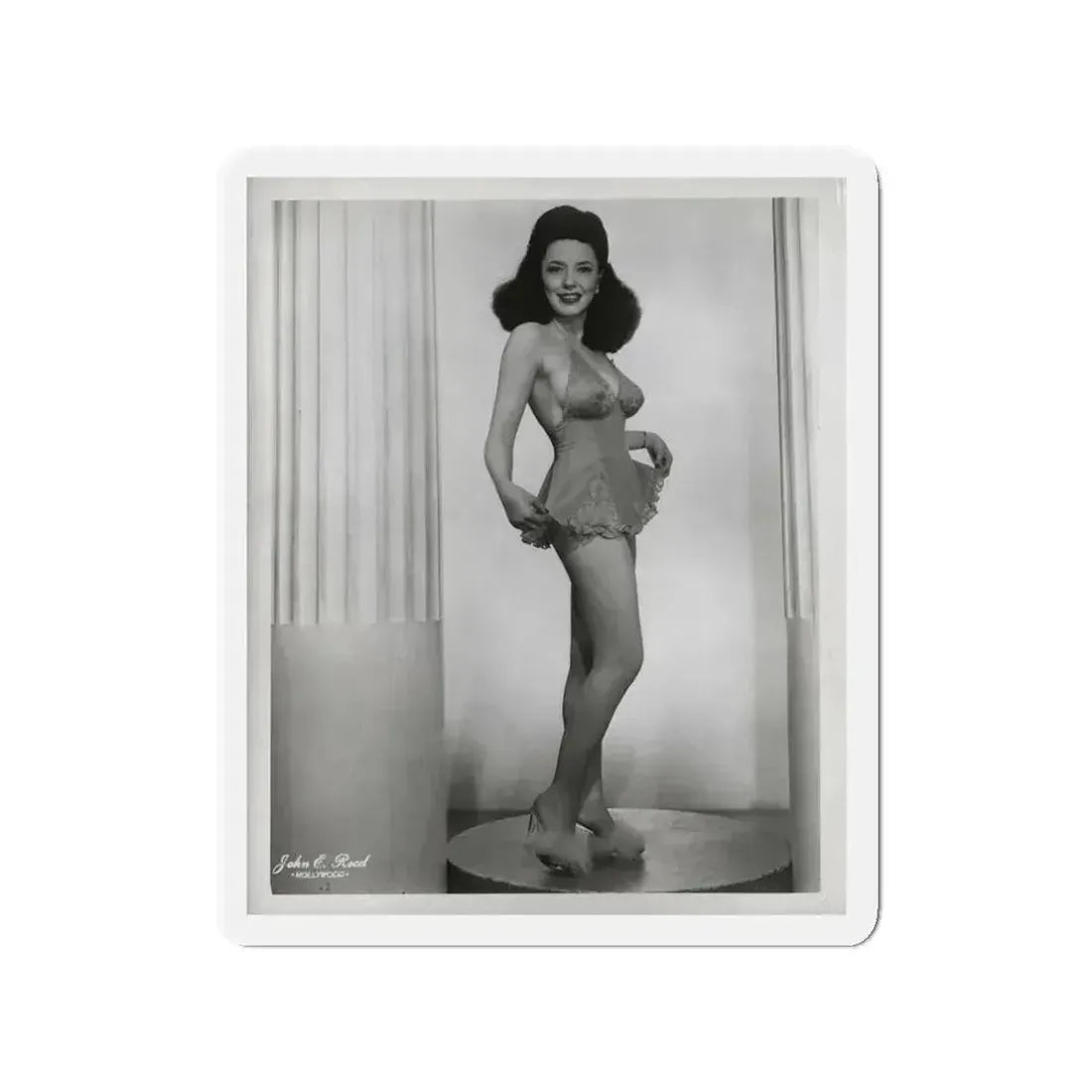 Evelyn West #01 (Vintage Female Icon) Refrigerator Magnet 3 Inch Die-Cut - The Sticker Space