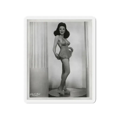 Evelyn West #01 (Vintage Female Icon) Refrigerator Magnet 3 Inch Die-Cut - The Sticker Space