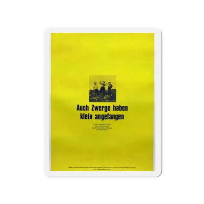 EVEN DWARFS STARTED SMALL 1970 Movie Poster - Refrigerator Magnet 2 Inch - The Sticker Space