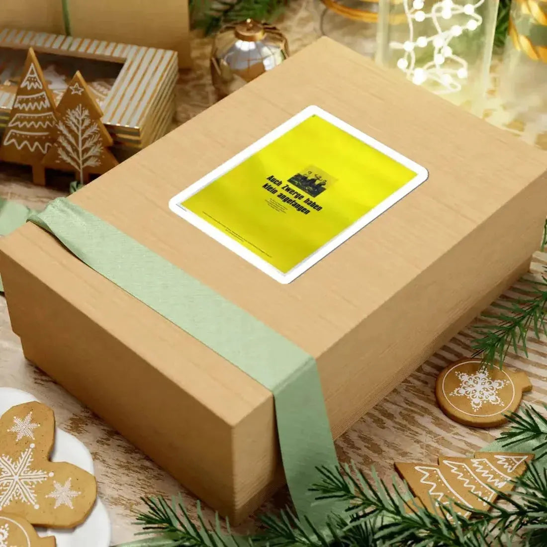 EVEN DWARFS STARTED SMALL 1970 Movie Poster - STICKER Vinyl Kiss-Cut Decal - The Sticker Space