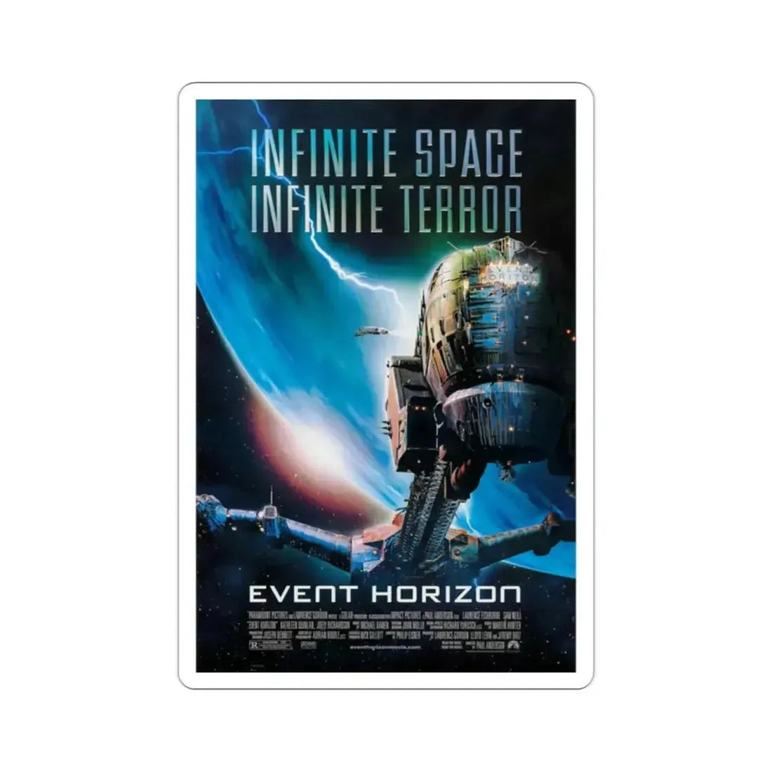 Event Horizon 1997 Movie Poster STICKER Vinyl Die-Cut Decal - The Sticker Space