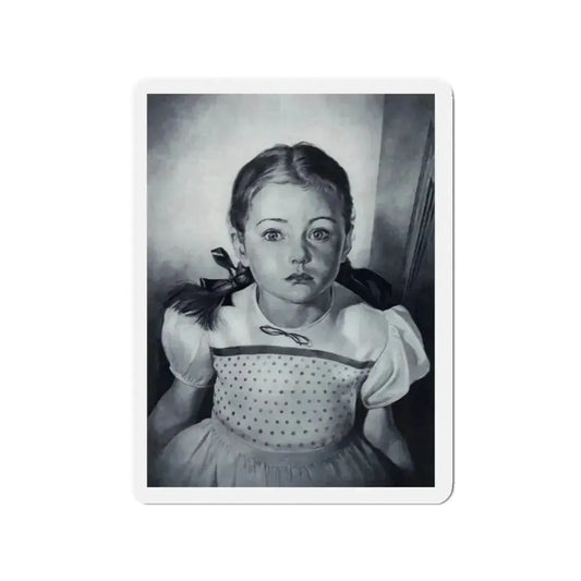 Ever After, Woman's Day magazine, August 1947 (Magazine Illustration) Refrigerator Magnet 2 Inch Die-Cut - The Sticker Space