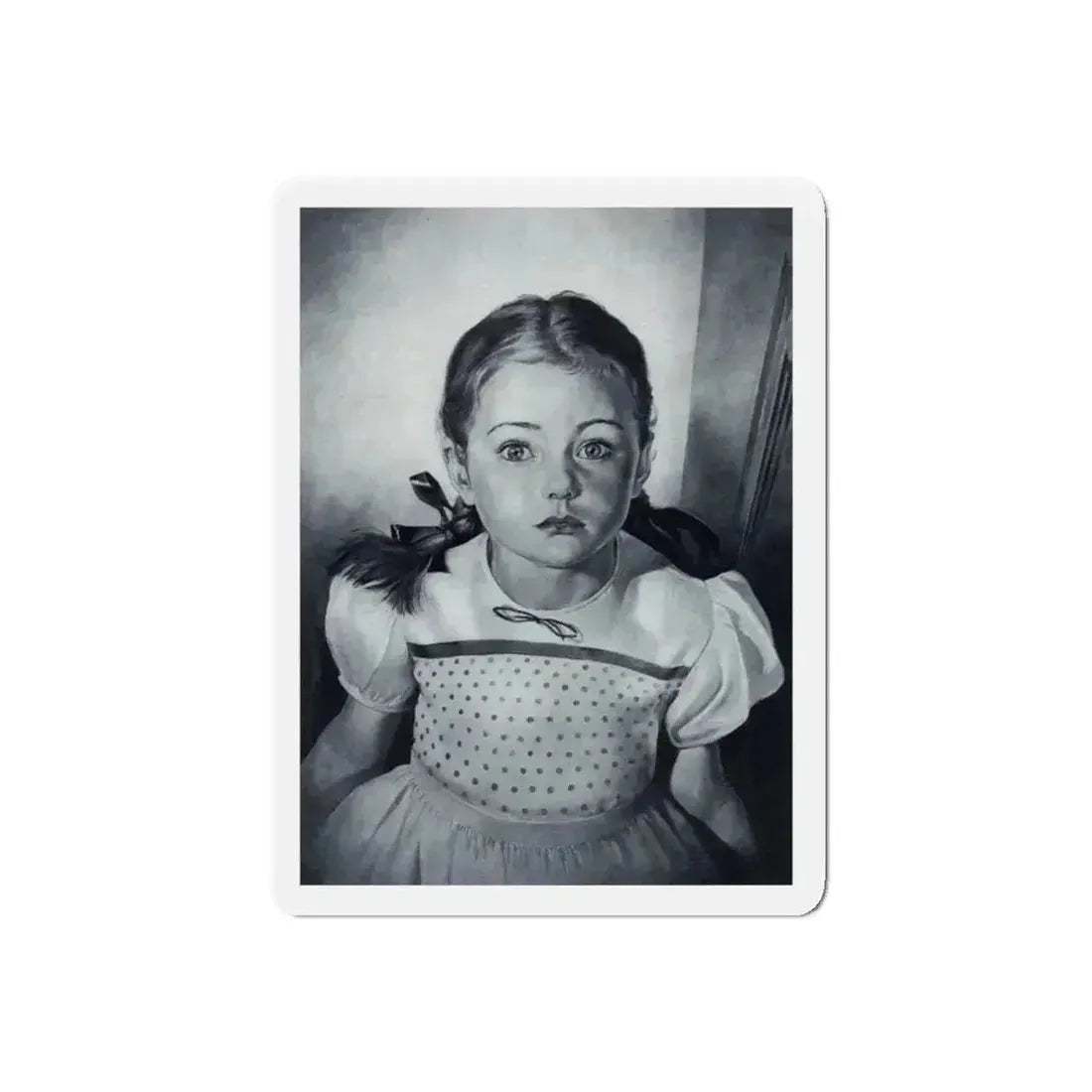 Ever After, Woman's Day magazine, August 1947 (Magazine Illustration) Refrigerator Magnet - The Sticker Space