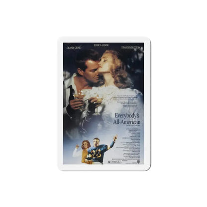 Everbody's All American 1988 Movie Poster Refrigerator Magnet 2 Inch - The Sticker Space