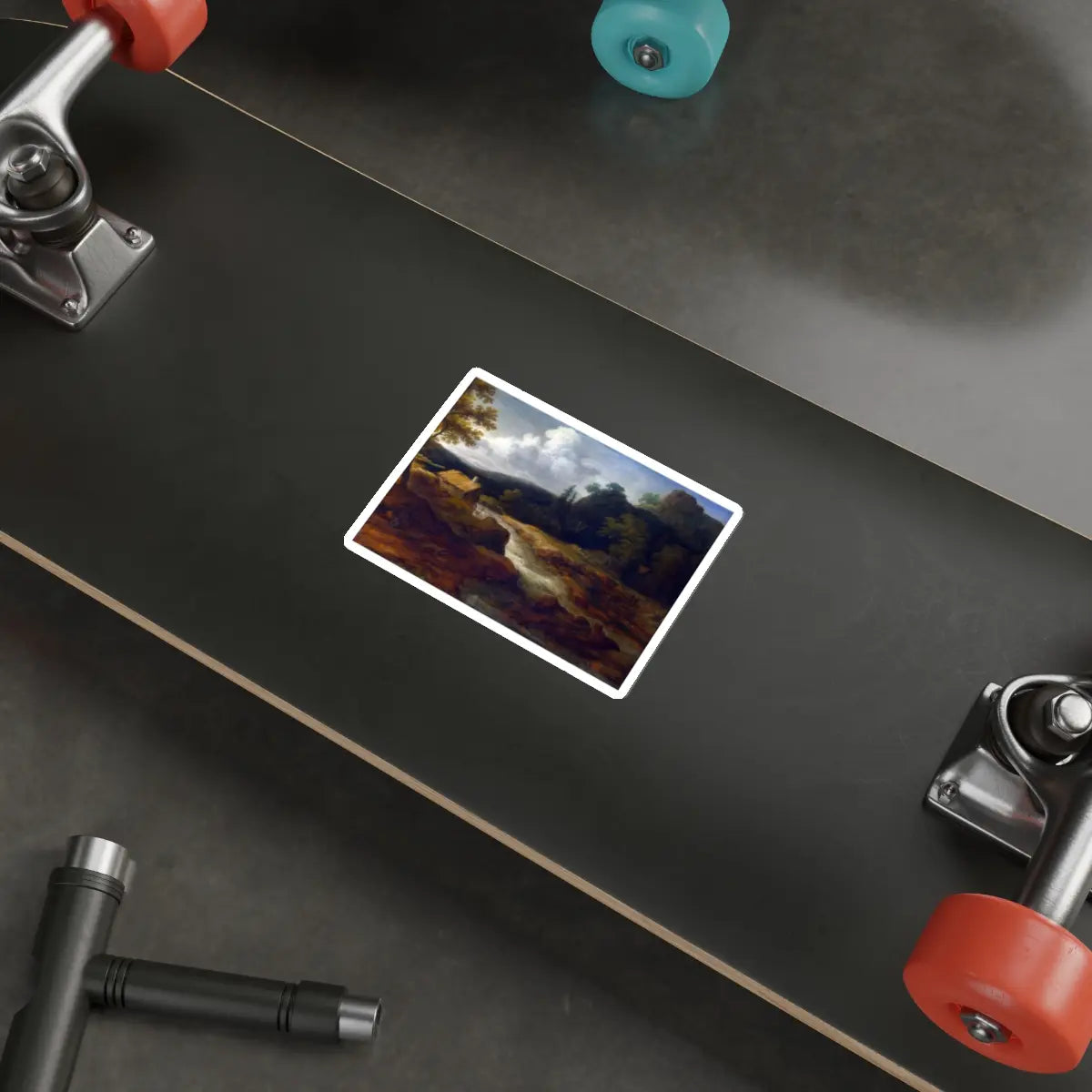 SKU:17581947645811990755 Sticker types:White Shape:Die-Cut Sizes:4" × 4"