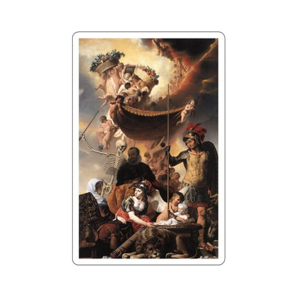 SKU:77079016437135106906 Sticker types:White Shape:Die-Cut Sizes:4" × 4"