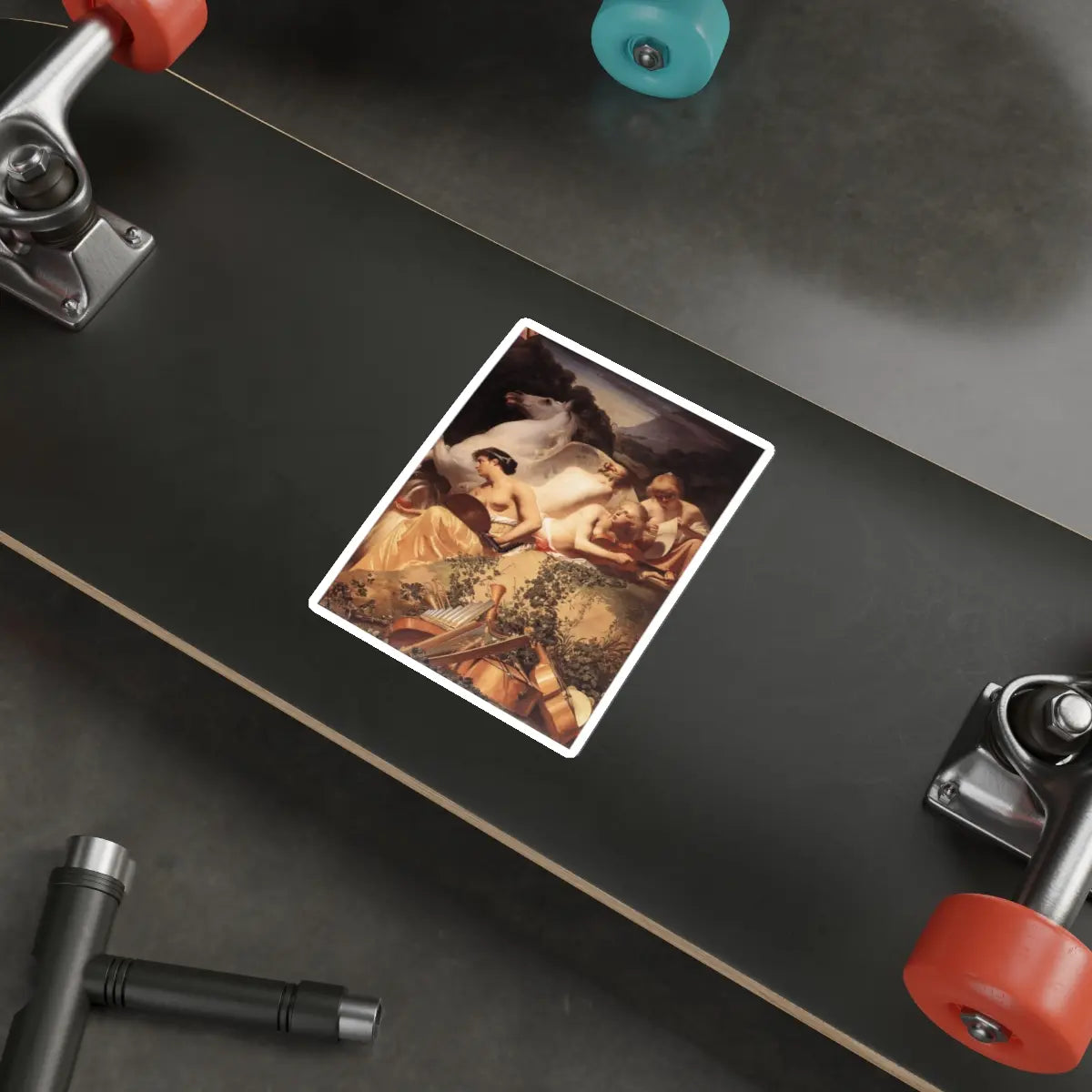 SKU:12782432117457181429 Sticker types:White Shape:Die-Cut Sizes:5" × 5"