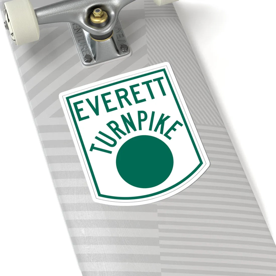 Everett Turnpike (New Hampshire) (Road Sign) STICKER Vinyl Kiss-Cut Decal - The Sticker Space