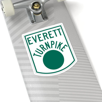 Everett Turnpike (New Hampshire) (Road Sign) STICKER Vinyl Kiss-Cut Decal - The Sticker Space
