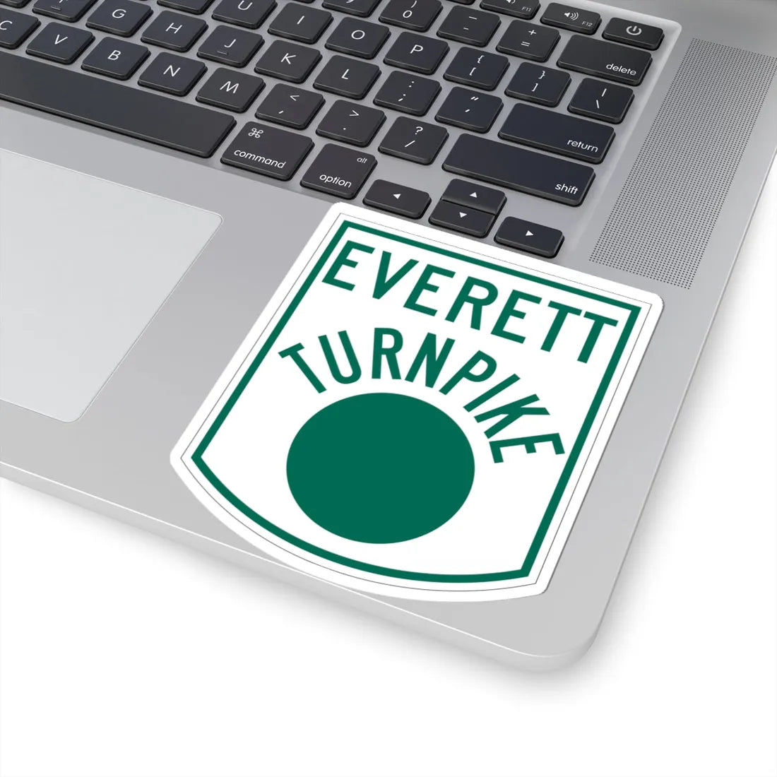 Everett Turnpike (New Hampshire) (Road Sign) STICKER Vinyl Kiss-Cut Decal - The Sticker Space
