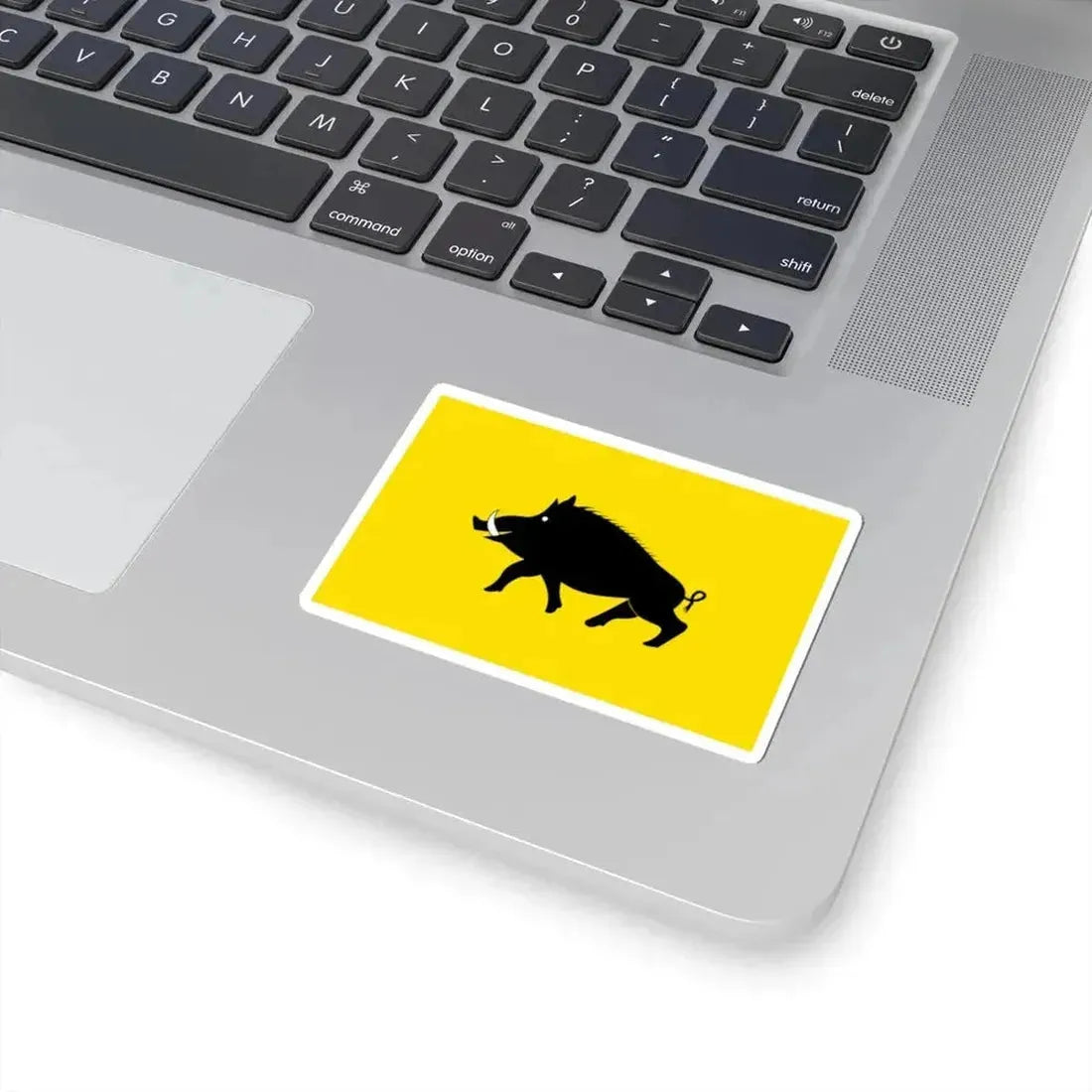 Evergem vlag (Belgium) STICKER Vinyl Kiss-Cut Decal - The Sticker Space