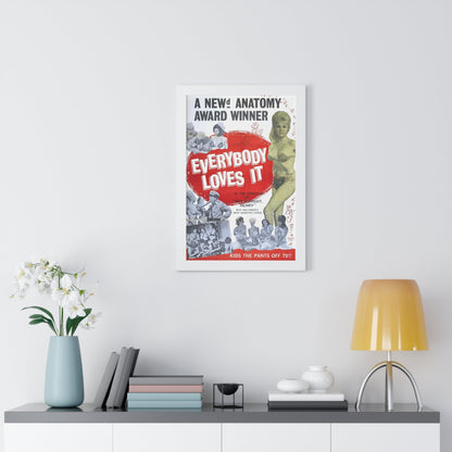 EVERYBODY LOVES IT 1964 - Framed Movie Poster-The Sticker Space