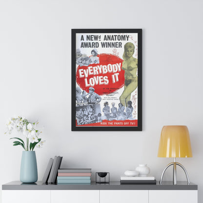 EVERYBODY LOVES IT 1964 - Framed Movie Poster-The Sticker Space