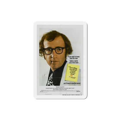 Everything You Always Wanted to Know About Sex But Were Afraid to Ask 1972 Movie Poster Die-Cut Magnet-2 Inch-The Sticker Space