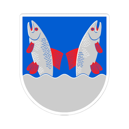 Evijärvi (Finland) (Coat of Arms) STICKER Vinyl Kiss-Cut Decal 6 Inch White - The Sticker Space