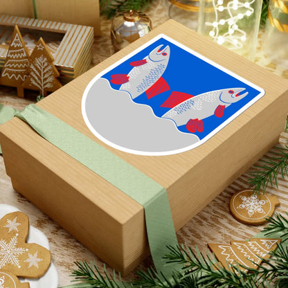 Evijärvi (Finland) (Coat of Arms) STICKER Vinyl Kiss-Cut Decal - The Sticker Space