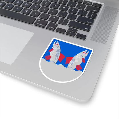 Evijärvi (Finland) (Coat of Arms) STICKER Vinyl Kiss-Cut Decal - The Sticker Space