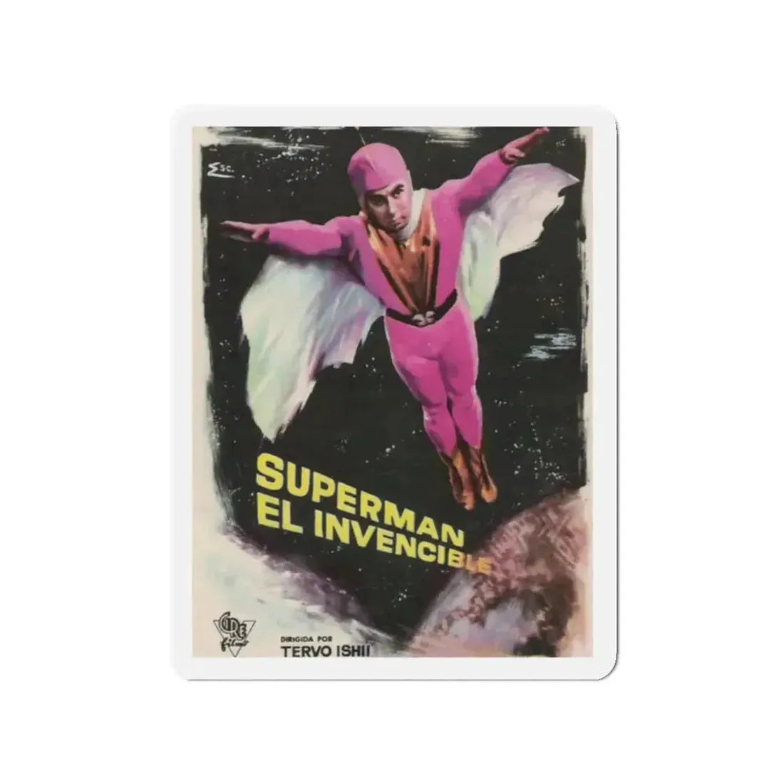 EVIL BRAIN FROM OUTER SPACE 1964 Movie Poster - Refrigerator Magnet - The Sticker Space