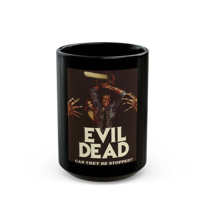 EVIL DEAD 1981 Movie Poster - Black Coffee Mug-15oz-The Sticker Space