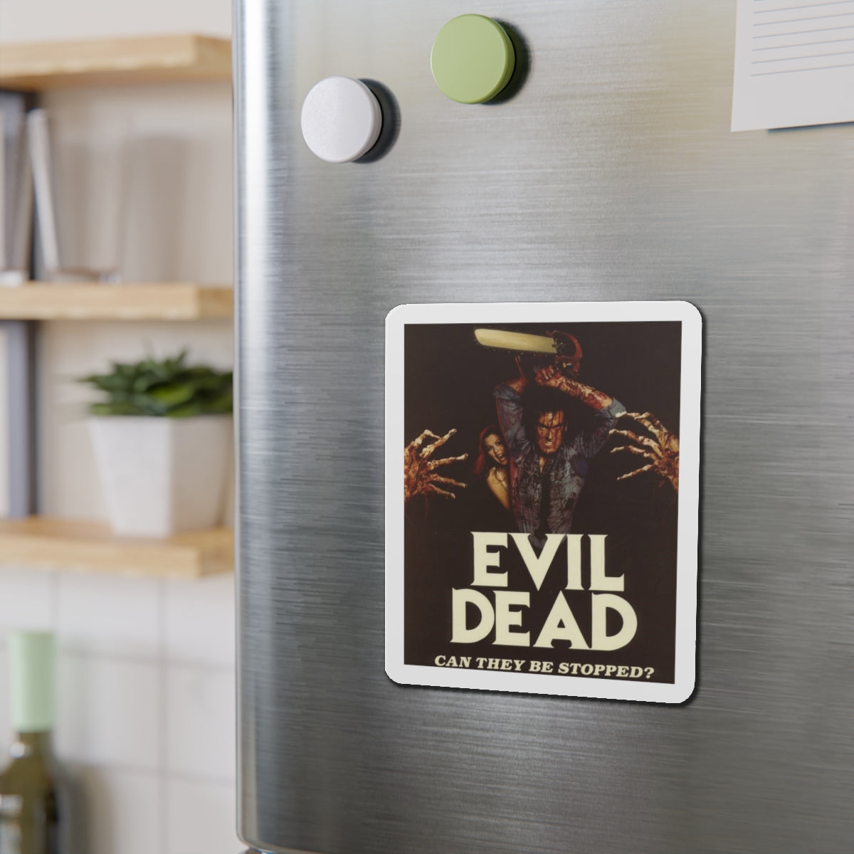 EVIL DEAD 1981 Movie Poster - Die-Cut Magnet-The Sticker Space