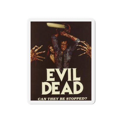 EVIL DEAD 1981 Movie Poster - Die-Cut Magnet-6 × 6"-The Sticker Space