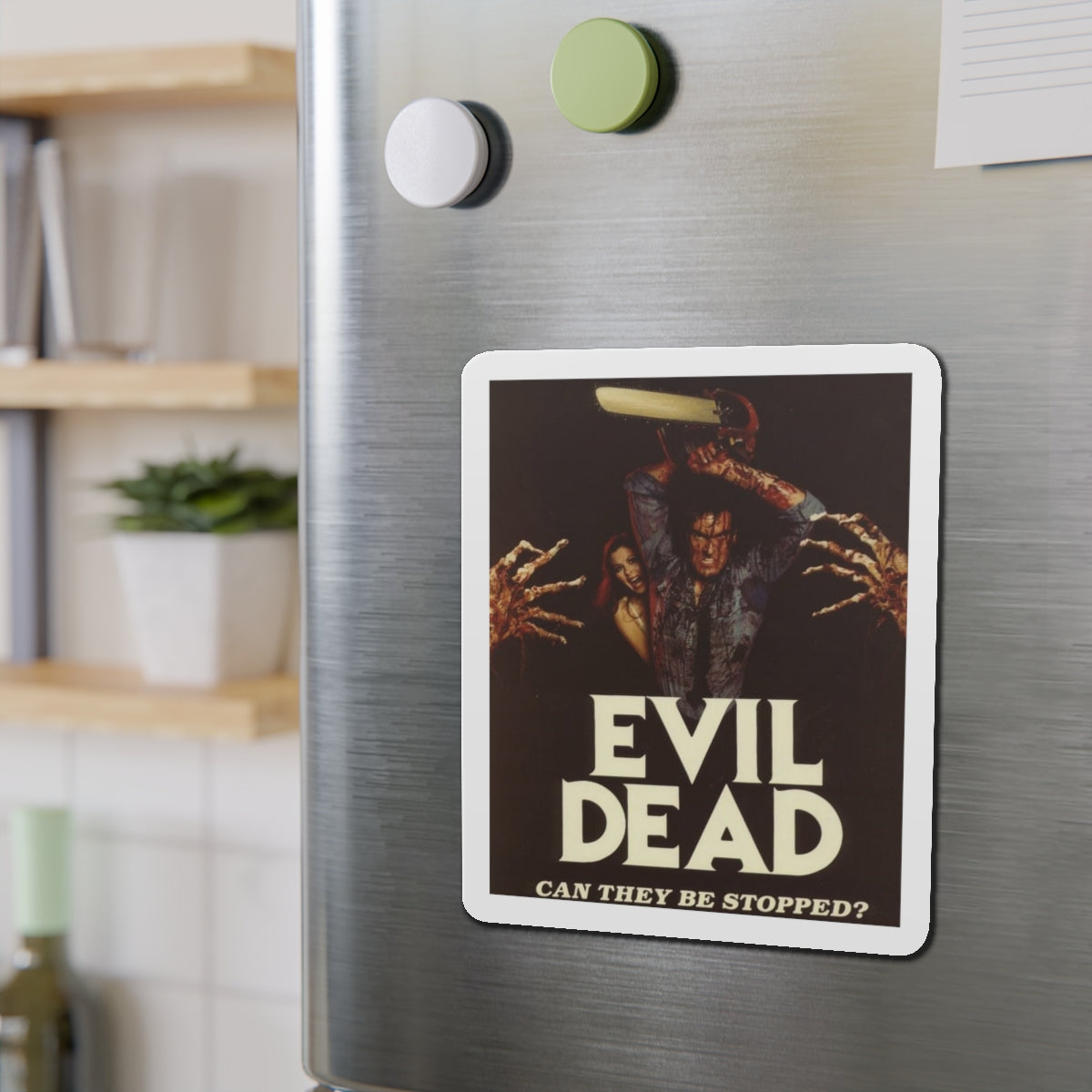 EVIL DEAD 1981 Movie Poster - Die-Cut Magnet-The Sticker Space