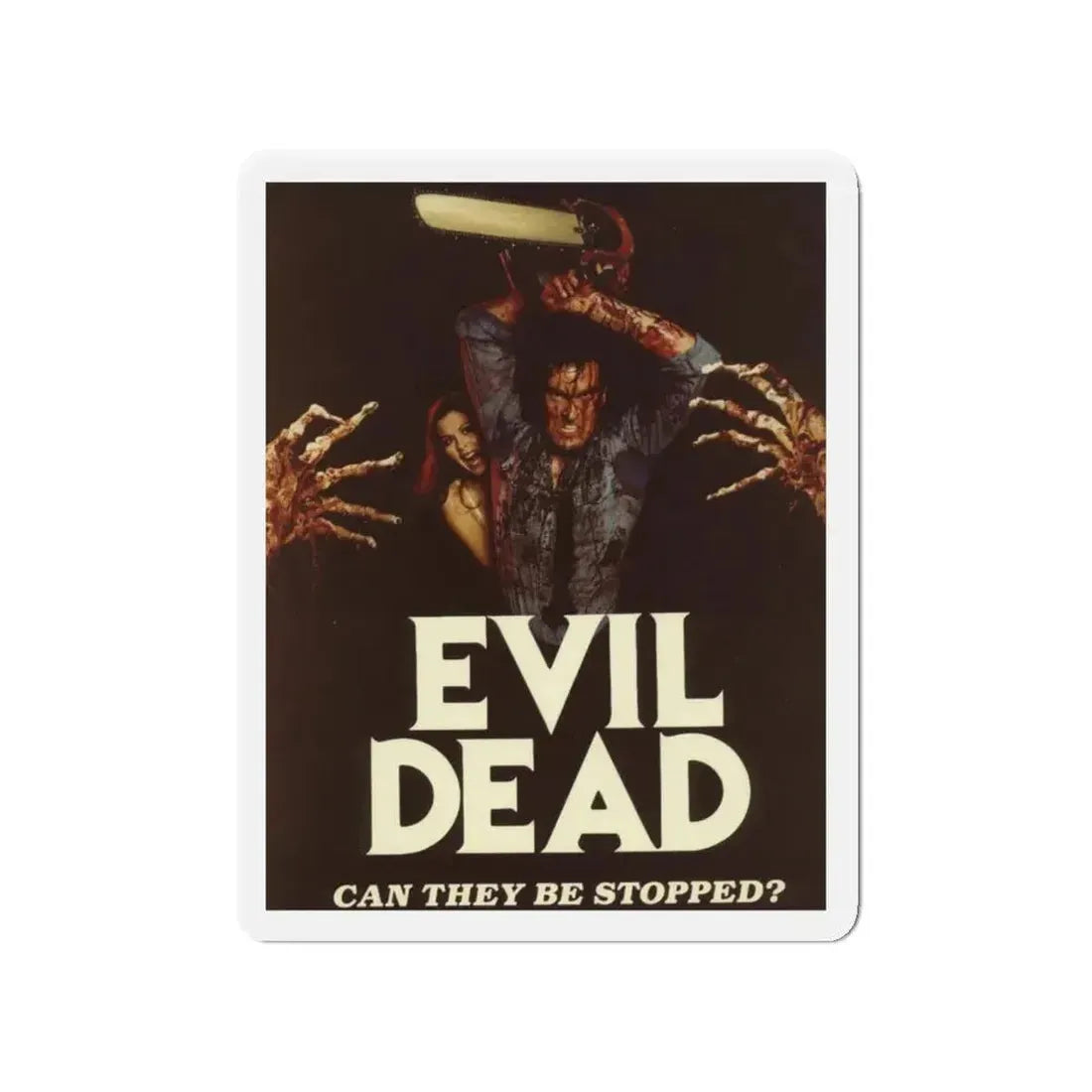 EVIL DEAD 1981 Movie Poster - Refrigerator Magnet 4 Inch - The Sticker Space