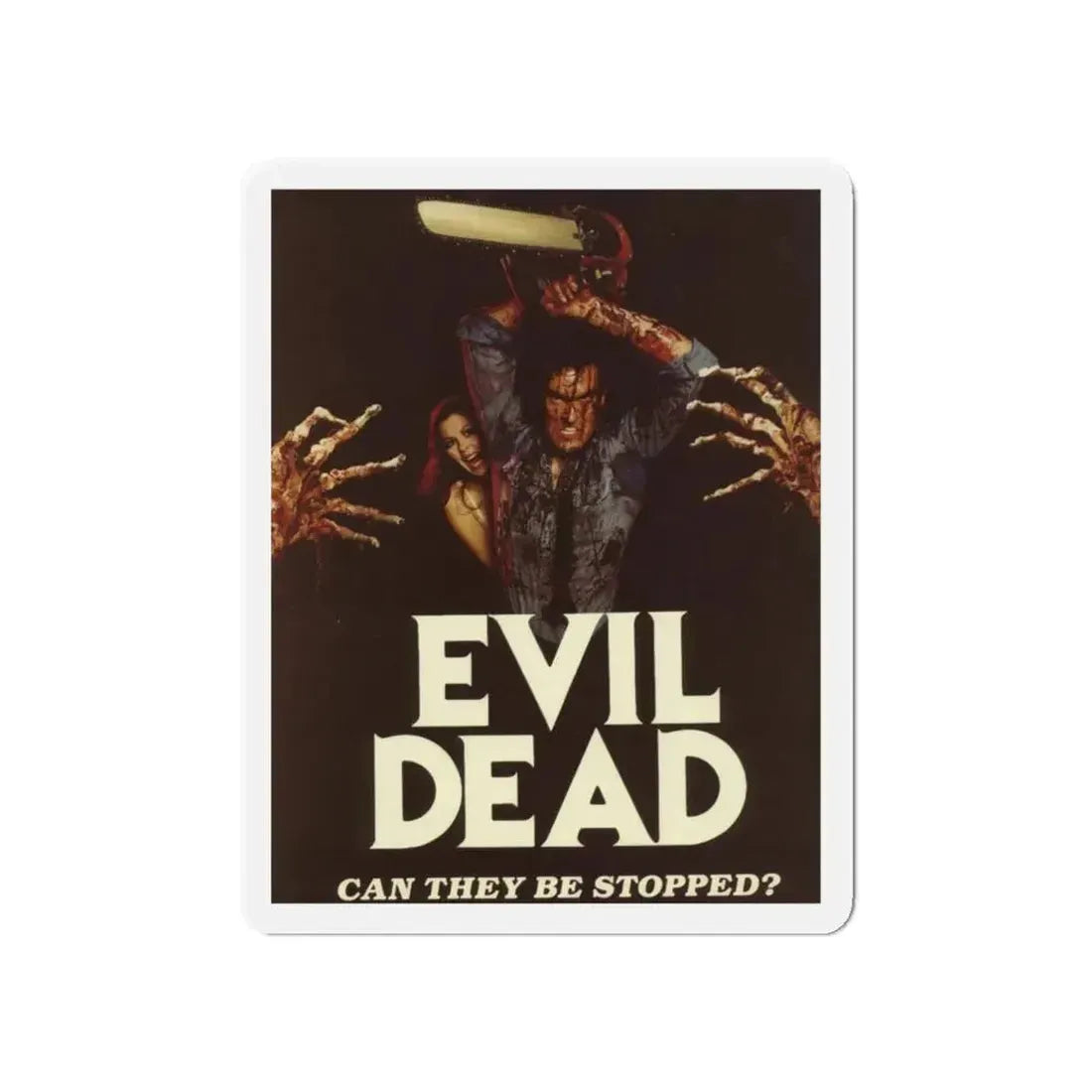 EVIL DEAD 1981 Movie Poster - Refrigerator Magnet 5 Inch - The Sticker Space