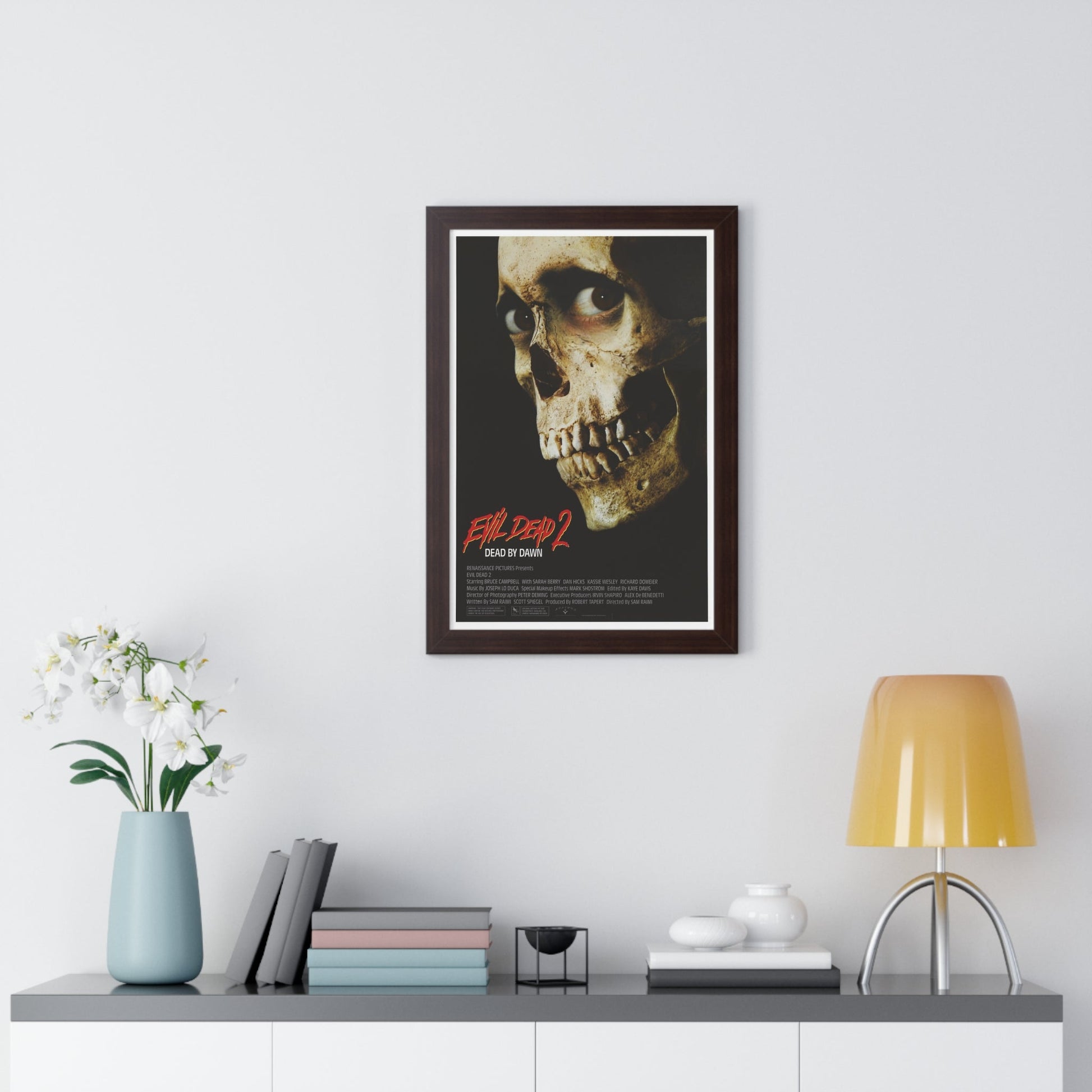 EVIL DEAD 2 1987 - Framed Movie Poster-The Sticker Space