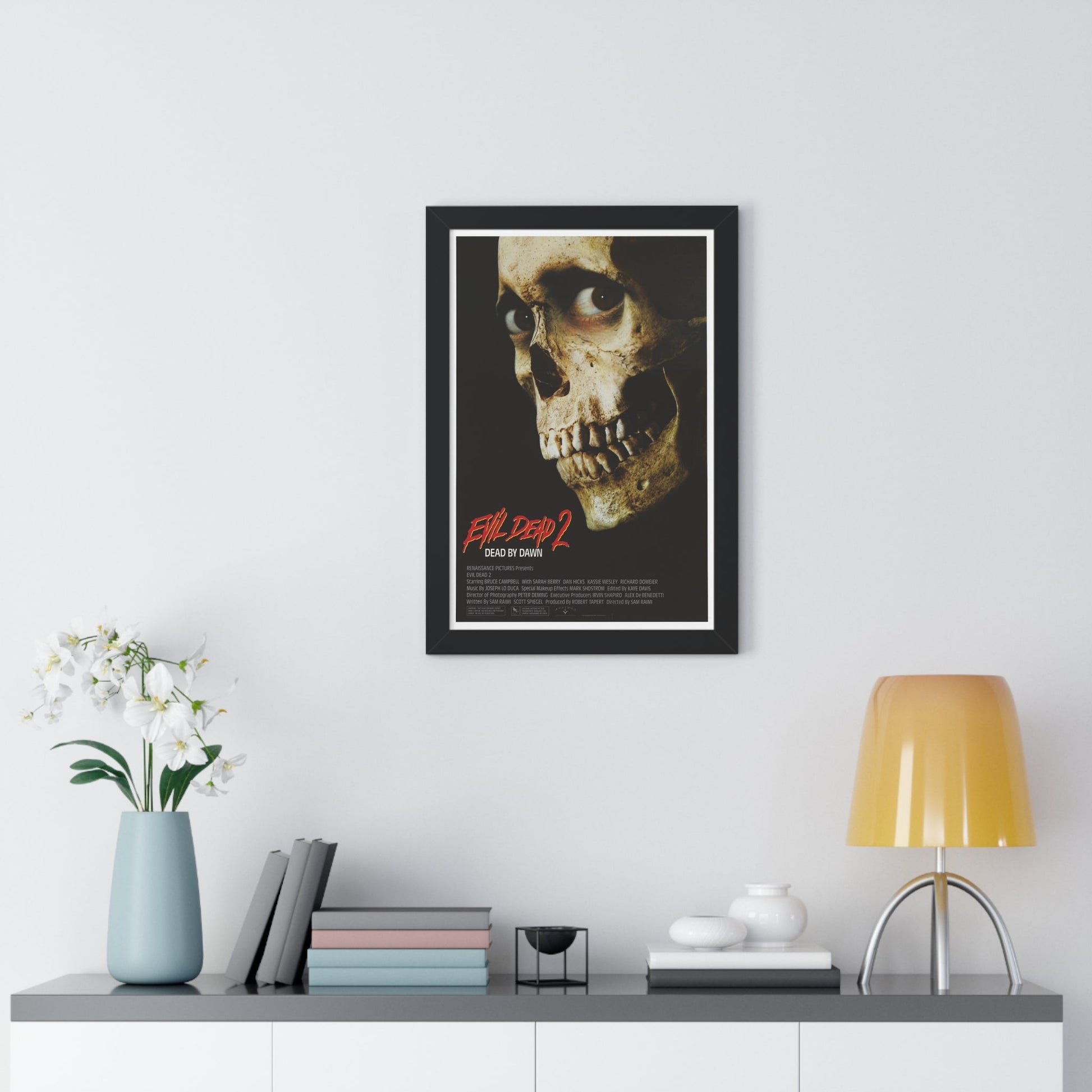 EVIL DEAD 2 1987 - Framed Movie Poster-The Sticker Space