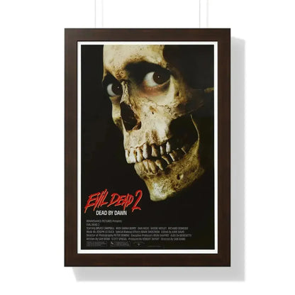 EVIL DEAD 2 1987 - Framed Movie Poster - The Sticker Space