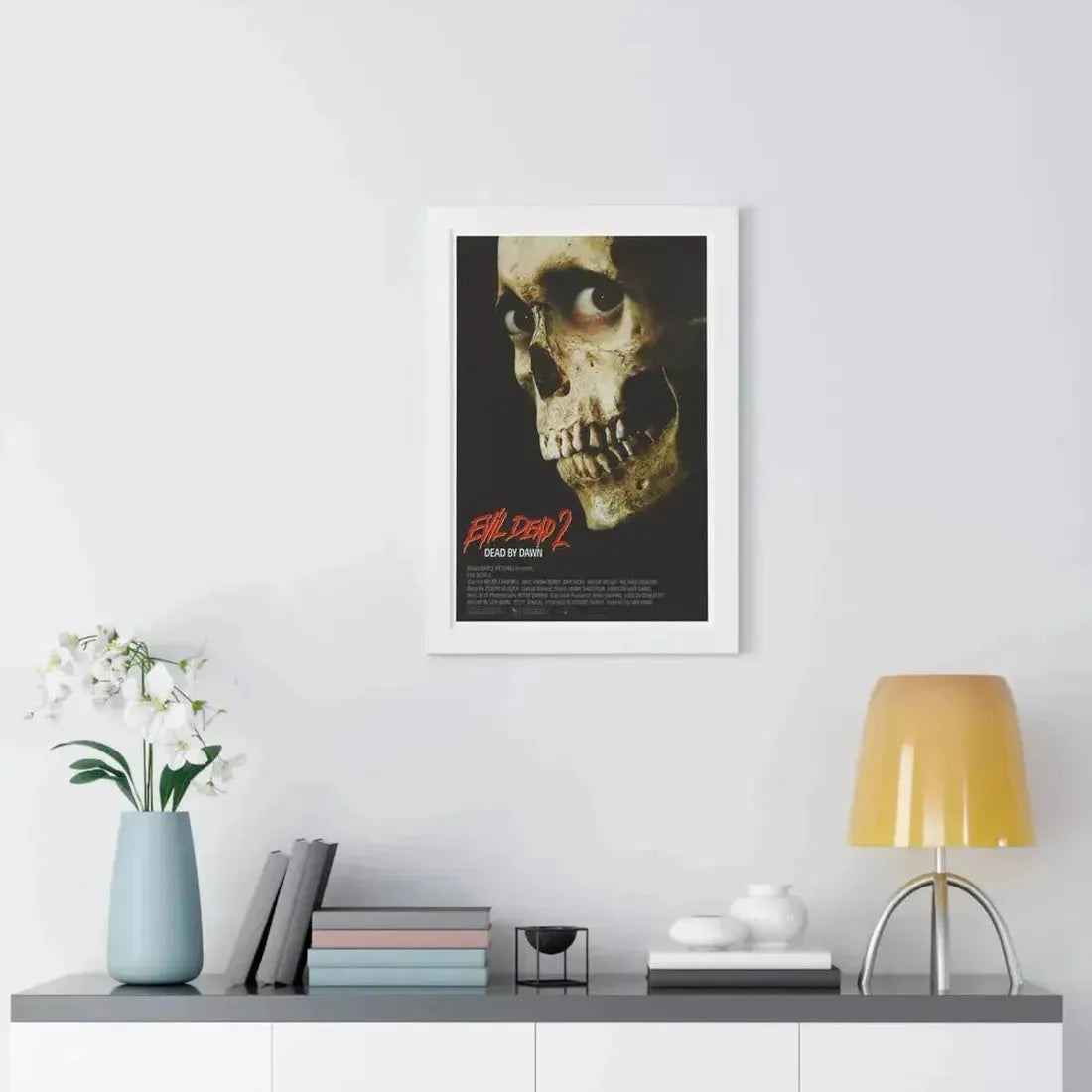 EVIL DEAD 2 1987 - Framed Movie Poster - The Sticker Space