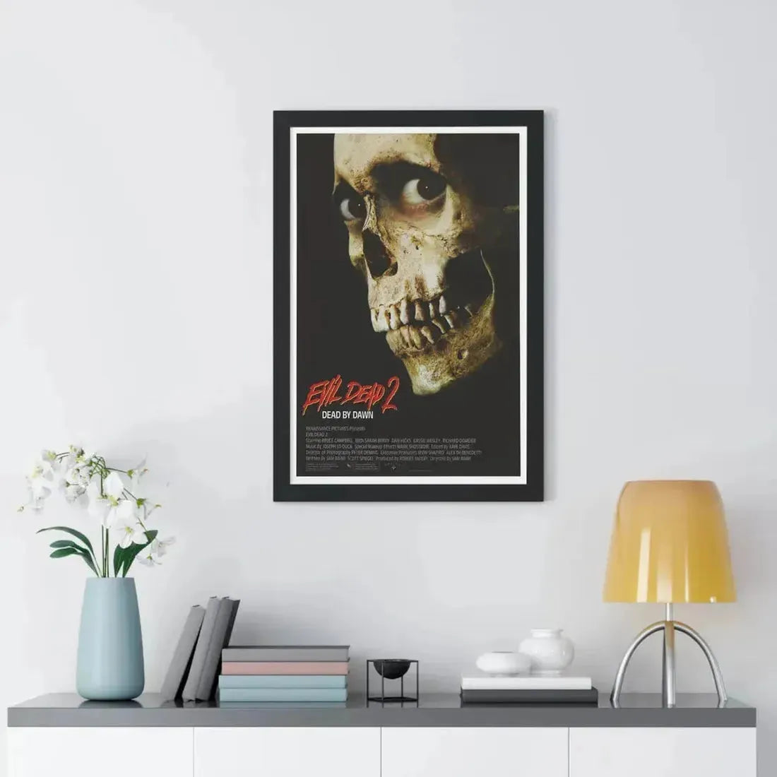 EVIL DEAD 2 1987 - Framed Movie Poster - The Sticker Space