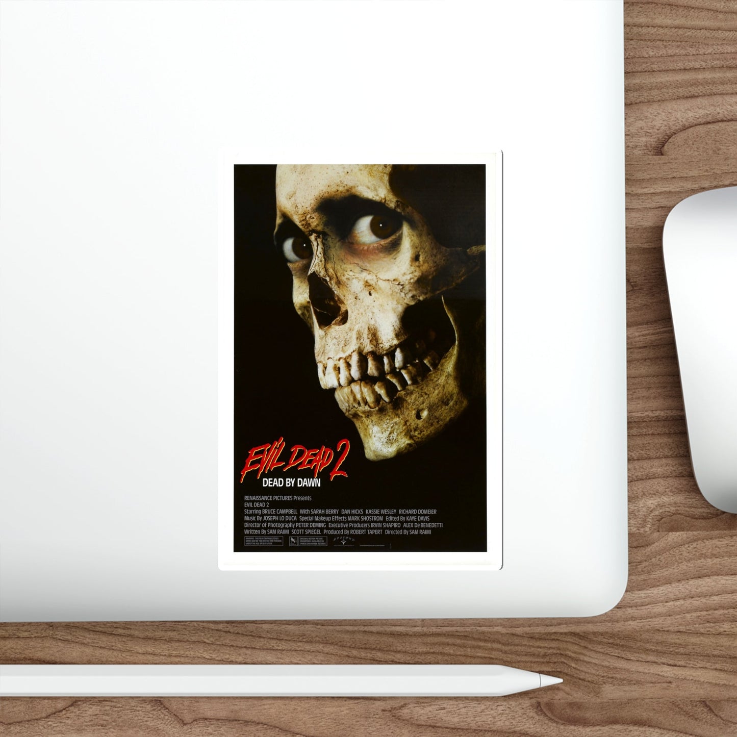 EVIL DEAD 2 1987 Movie Poster STICKER Vinyl Die-Cut Decal-The Sticker Space