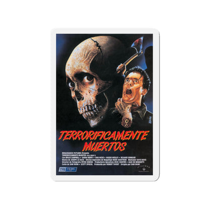 EVIL DEAD 2 (SPAIN) 1987 Movie Poster - Die-Cut Magnet-3" x 3"-The Sticker Space