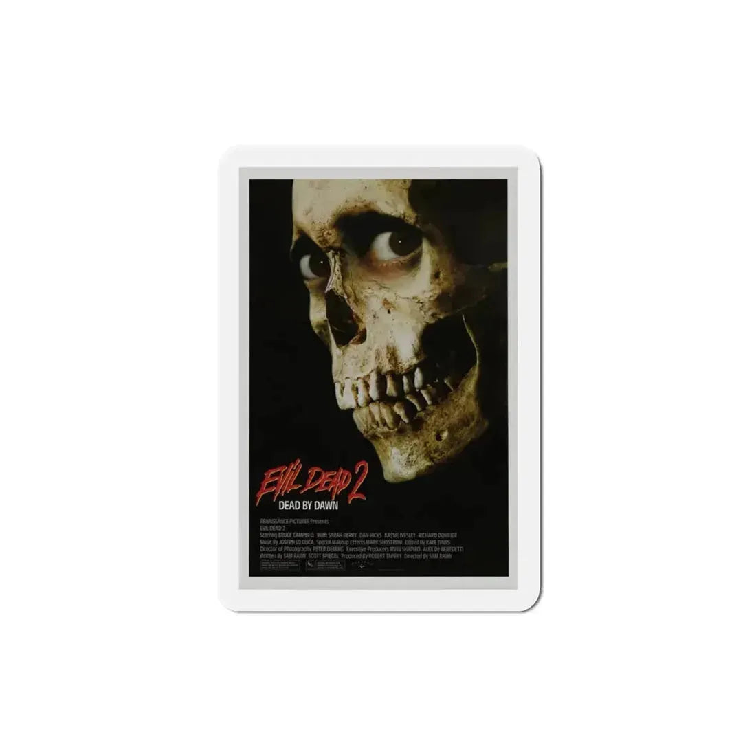 Evil Dead II 1987 Movie Poster Refrigerator Magnet - The Sticker Space