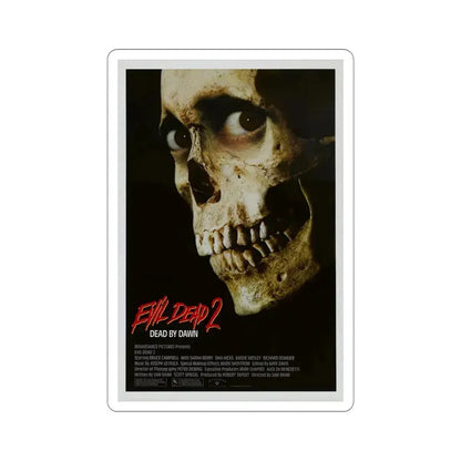 Evil Dead II 1987 Movie Poster STICKER Vinyl Die-Cut Decal 5 Inch - The Sticker Space