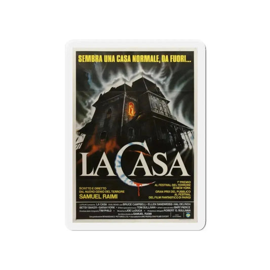 EVIL DEAD (ITALIAN) 2 1981 Movie Poster - Refrigerator Magnet 6 Inch - The Sticker Space