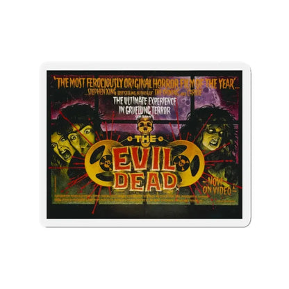 EVIL DEAD (VIDEORELEASE) 1981 Movie Poster - Refrigerator Magnet 3 Inch - The Sticker Space