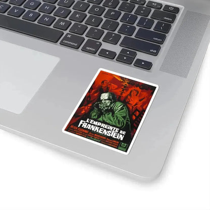 EVIL OF FRANKENSTEIN (FRENCH) 1964 Movie Poster - STICKER Vinyl Kiss-Cut Decal - The Sticker Space