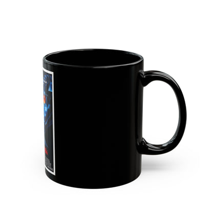 EVILSPEAK 1981 Movie Poster - Black Coffee Mug-The Sticker Space