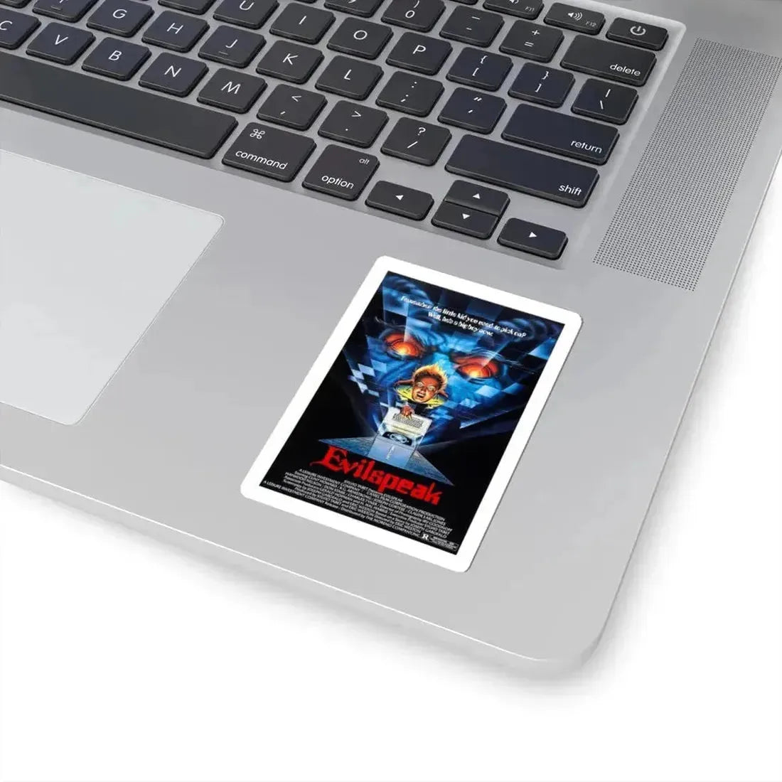 EVILSPEAK 1981 Movie Poster - STICKER Vinyl Kiss-Cut Decal - The Sticker Space