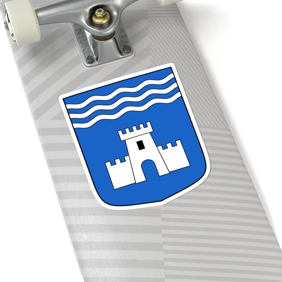 Evionnaz-blazon (Switzerland) (Coat of Arms) STICKER Vinyl Kiss-Cut Decal - The Sticker Space