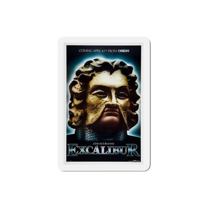 Excalibur 1981 Movie Poster Die-Cut Magnet-The Sticker Space