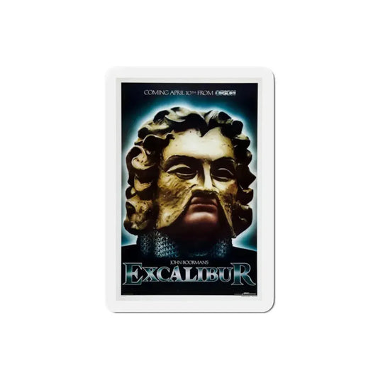 Excalibur 1981 Movie Poster Refrigerator Magnet 2 Inch - The Sticker Space