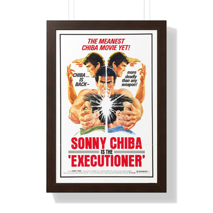 EXECUTIONER 1974 - Framed Movie Poster-16″ x 24″-The Sticker Space