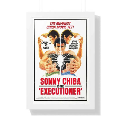 EXECUTIONER 1974 - Framed Movie Poster 16″ x 24″ White - The Sticker Space
